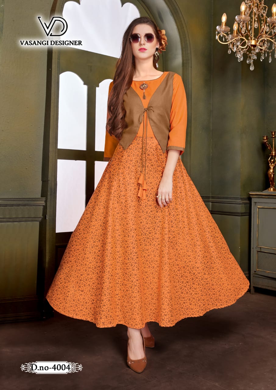 Rangat Vol-2 Vasangi Designer Rubby Slub Kurtis Rangat Vol-2 Vasangi Designer Rubby Slub Kurtis